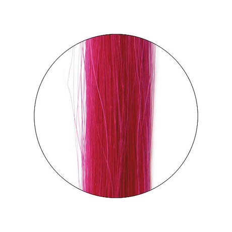 hair4long Echthaarsträhnen Effekt Pink