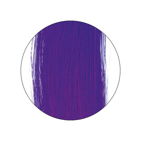 Human hair strands effect Purple