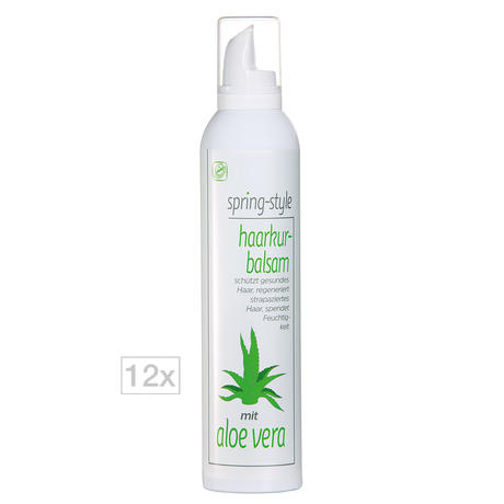 Spring Baume pour les cheveux à l'aloe vera 12 x 300 ml