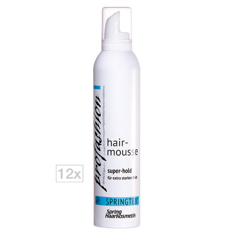 Spring Hair-Mousse Super-Hold 12 x 300 ml