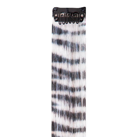 hair4long Clip-In Zebra Black & White
