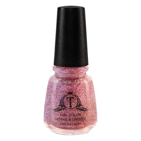 Trosani Topshine nail polish Sparkle Pink (13), content 17 ml