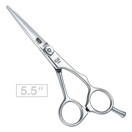 Hair scissors Green Offset 5½"