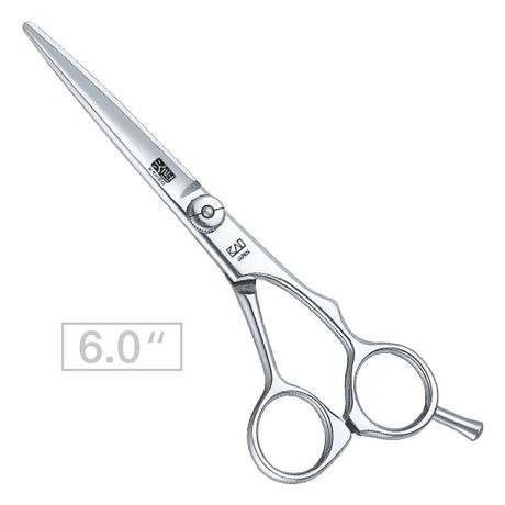 Hair scissors Green Offset 6"