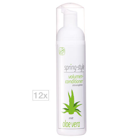 Spring Conditionneur de volume avec Aloe Vera Strongline 12 x 200 ml