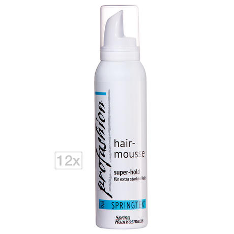 Spring Hair-Mousse Super-Hold 12 x 150 ml
