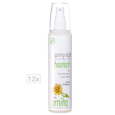 Spring Laque pour cheveux à l'arnica 12 x 200 ml