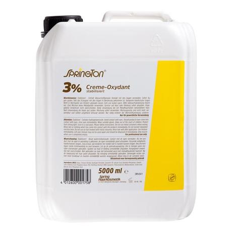 Spring Springton Creme-Oxydant 3 % - 10 vol. 5 litre