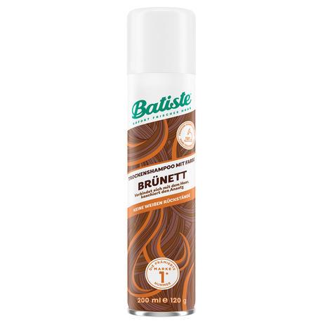 Batiste Shampooing sec brun avec couleur