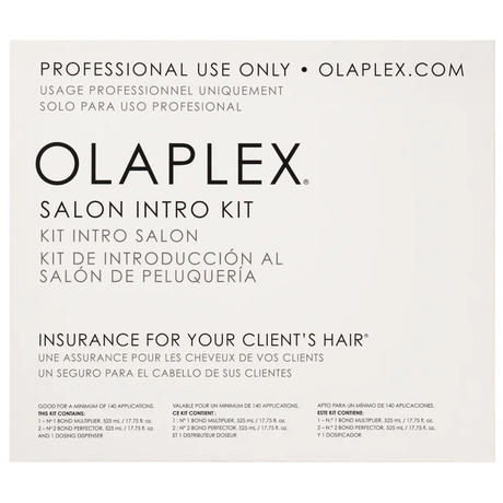 Olaplex Salon Intro Kit (Multiplier N°1 525ml + 2 x Perfector N°2 525ml)