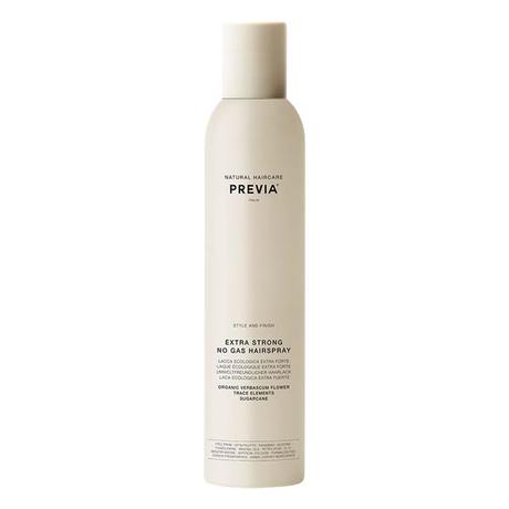 PREVIA No Gas Hairspray Extra Strong with Verbascum Flower 200 ml