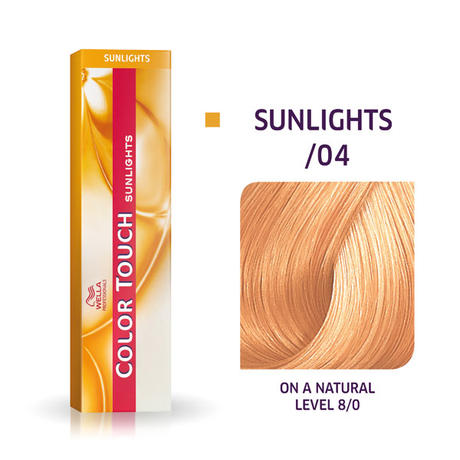 Wella Color Touch Sunlights /04 Natur Rot, 60 ml