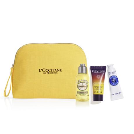 L'Occitane bolsa de cosméticos con miniaturas de lujo