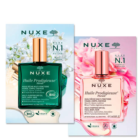 NUXE Huile Prodigieuse Multi-Perpose Dry Oil 2 ml, sortiert, ein Sachet
