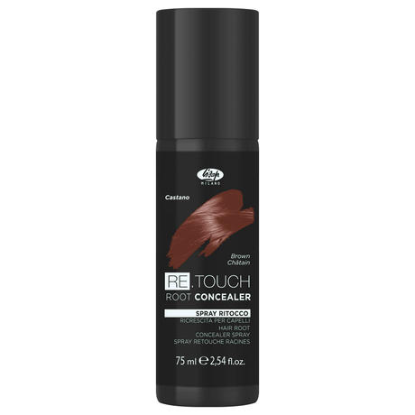 Lisap Re.Touch Hair Root Concealer Spray châtain, 75 ml