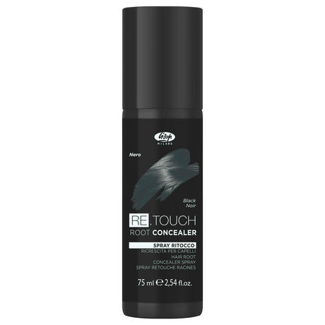 Lisap Re.Touch Hair Root Concealer Spray noir, 75 ml