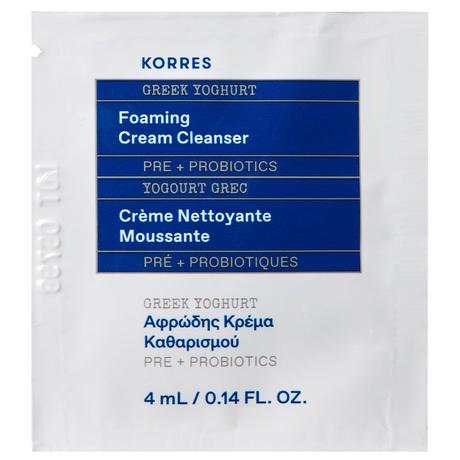 KORRES Greek Yoghurt Foaming Cream Cleanser 4 ml