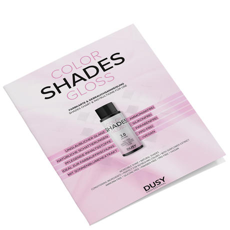 dusy professional Color Shades Gloss Farbkarte