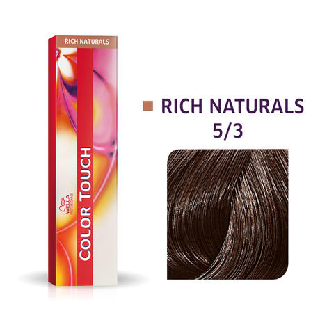 Wella Color Touch Rich Naturals 5/3 Light brown gold