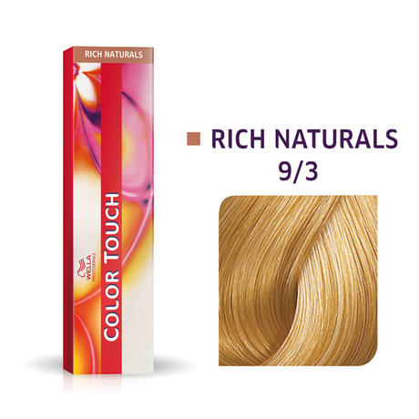 Wella Color Touch Rich Naturals 9/3 Licht blond goud
