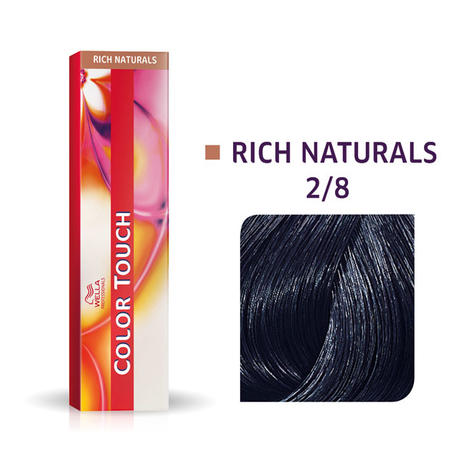 Wella Color Touch Rich Naturals 2/8 Blu nero