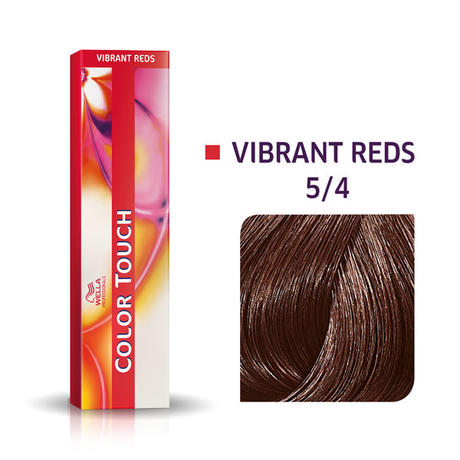Wella Color Touch Vibrant Reds 5/4 Marrón Claro Rojo