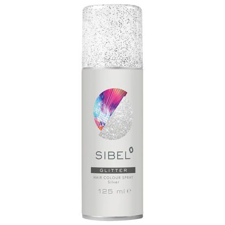Sibel Color spray glitter Silver 125 ml