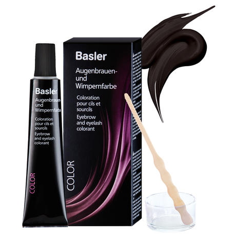 Basler Color de cejas y pestañas Marrón oscuro, 15 ml