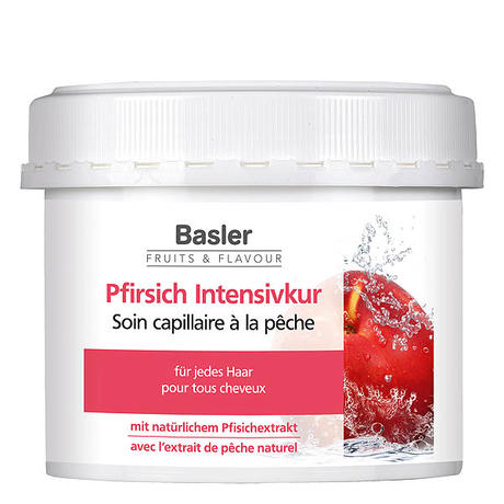 basler Soin capillaire à la pêche Pot de 500 ml