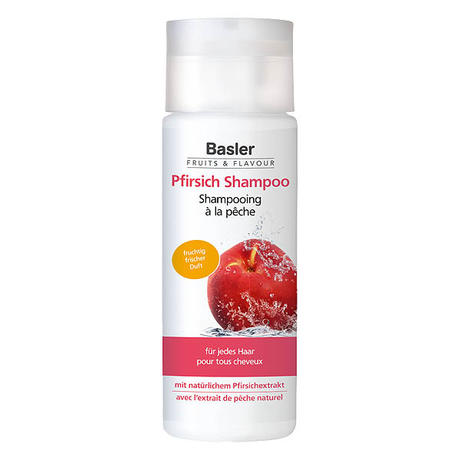 Basler Peach shampoo Bottle 200 ml