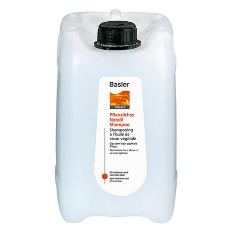 basler Shampooing à l’huile de vison végétale Bidon de 5 litre