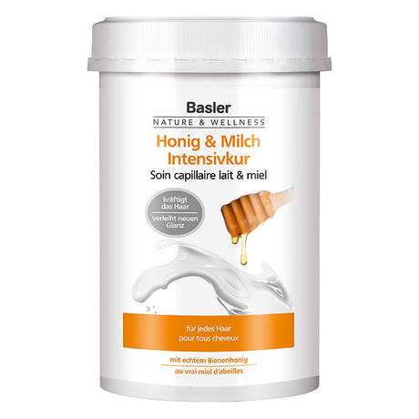 basler Honig & Milch Traitement capillaire complet Pot de 1 litre