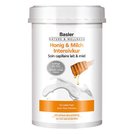 Basler Nature & Wellness Trattamento intensivo al miele e latte Lattina 1000 ml