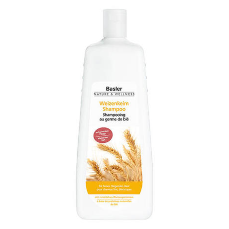 Basler Shampoo al germe di grano Bottiglia economica da 1 litro