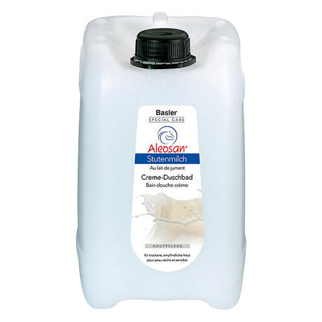 basler Gel douche crème au lait de jument Aleosan Bidon de 5 litre