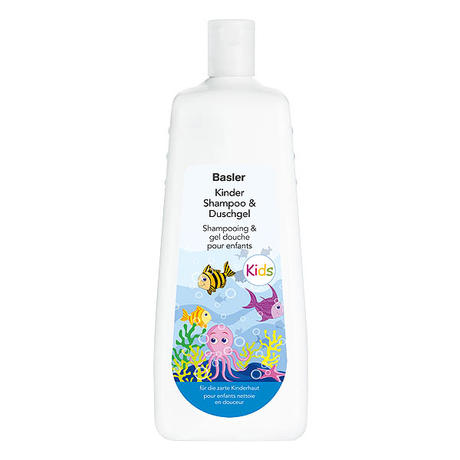 Basler Shampoo e gel doccia per bambini Bottiglia economica da 1 litro