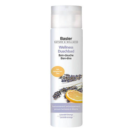 Basler Wellness shower bath lavender-orange Bottle 250 ml