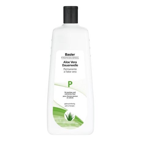 basler Aloe Vera Dauerwelle P, für poröses und gefärbtes Haar, Sparflasche 1 Liter
