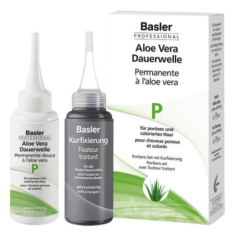 Basler Aloe Vera Dauerwelle Set P, für poröses und gefärbtes Haar