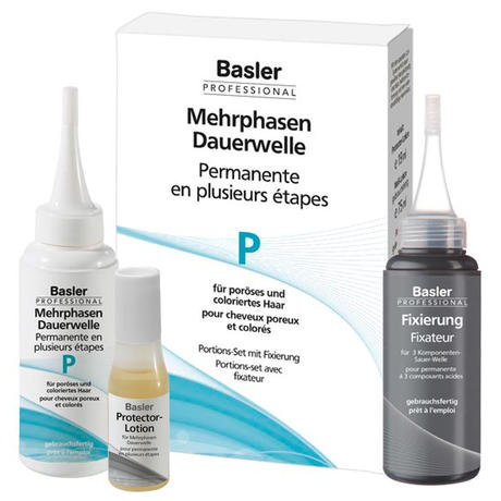 basler Permanente en plusieurs étapes P, pour cheveux poreux et colorés