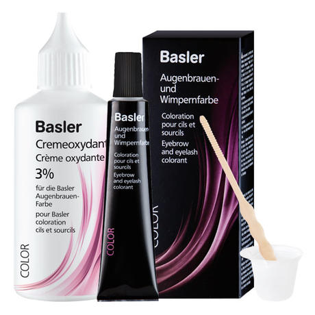 Basler Set de color para cejas y pestañas negro