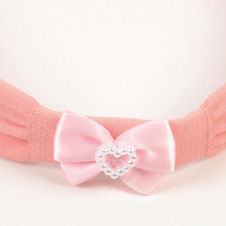 Solida Hair ribbon bow Pink