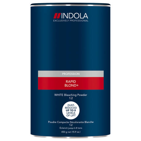 Indola Profession Rapid Blonde+ Weiß - Aufhellung um bis zu 7 Stufen, 450 g