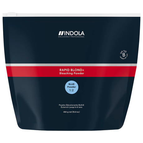 Indola Profession Rapid Blonde+ Blau - Aufhellung um bis zu 8 Stufen, 450 g