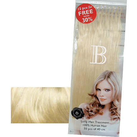Balmain Fill-In Extensions Value Pack Natural Straight 614A Natural Blond Ash