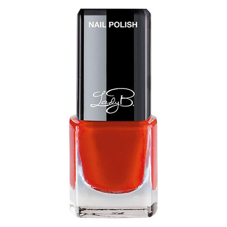 Lady B. Mini nail polish Funky Orange, 5 ml