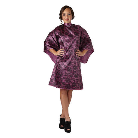 Olivia Garden Hairdressing cape Lace Plum