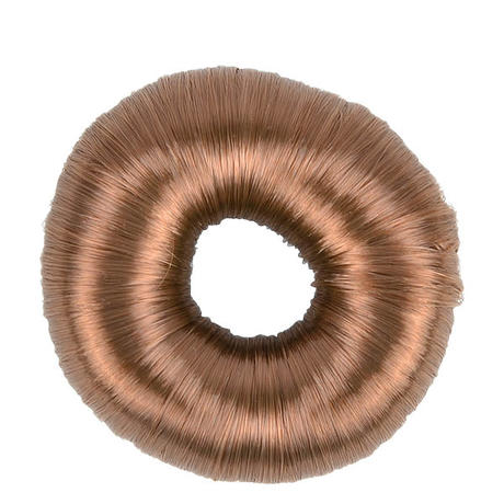 Solida Knot roll with synthetic hair Brown