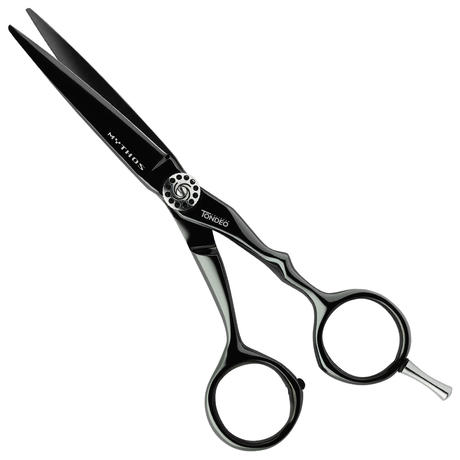 Tondeo Premium Haarschere Mythos Black Offset Conblade