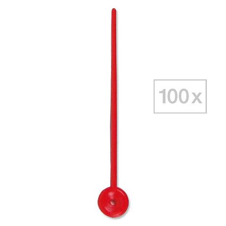 Efalock Haltenadeln Rot, Pro Packung 100 Stück